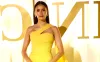Nina Dobrev's Strapless Gown Features Extremely High Slit