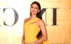 The slit on Nina Dobrev's Elie Saab gown could not be any higher