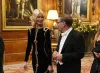 Claudia Schiffer Surprises in a Sparkling Little Black Dress at Royal Event with Kate Middleton