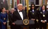 Trump Criticizes Jimmy Kimmel as he Awards Kennedy Center Medals to Kiss and Sylvester Stallone