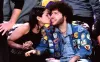 Benny Blanco & His Wife Selena Gomez Share PDA at Lakers Game Date