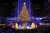 Rockefeller Christmas Tree illuminated, marking beginning of 2025 holiday season