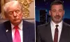 Jimmy Kimmel Responds to Trump Nodding Off During Cabinet Meeting