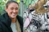 Kylie Kelce Turns Red as Zookeeper Makes Joke About Playing Taylor Swift's 'Forest' Song to Entice Tigers